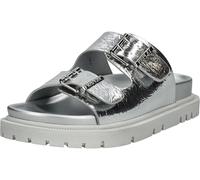REPLAY Damen Jade Crack Sandale, 050 Silver, 37 EU