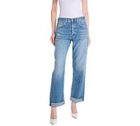 Replay Damen Jeans Aubry Stretch, Light Blue 010 (Blau), 28W/32L