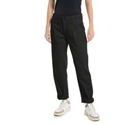 Replay Damen Jeans Joans Tapered-Fit aus Comfort Denim, Black 098 (Schwarz), 23W
