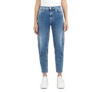 Replay Damen Jeans Keida Baloon-Fit, Medium Blue 009 (Blau), 30W / 30L