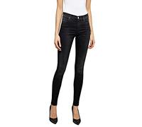 Replay Damen Jeans Luzien Skinny-Fit Hyperflex Cloud mit Stretch, Black 098 (Schwarz), 26W / 32L