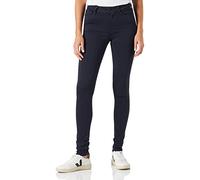 Replay Damen Jeans Luzien Skinny-Fit Hyperflex Colour X-Lite mit Stretch, Dark Blue 908 (Blau), 26W/28L