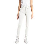 Replay Damen Jeans Luzien Skinny-Fit Hyperflex Colour X-Lite mit Stretch, White 120 (Weiß), 32W/32L