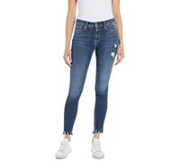 Replay Damen Jeans Luzien Skinny-Fit, Medium Blue 009-3-3 (Blau), 27W/32L
