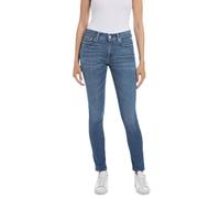 Replay Damen Jeans Luzien Skinny-Fit, Medium Blue 009 (Blau), 28W / 32L
