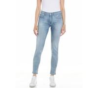 Replay Damen Jeans Luzien Skinny-Fit mit Comfort Stretch, Light Blue 010 (Blau), 24W / 28L