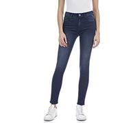 Replay Damen Jeans Luzien Skinny-Fit mit Power Stretch, Dark Blue 007 (Blau), 23W/30L