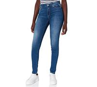 Replay Damen Jeans Luzien Skinny-Fit mit Power Stretch, Medium Blue 009 (Blau), 28W / 30L