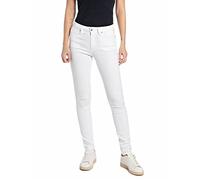 Replay Damen Jeans Luzien Skinny-Fit, Optical White 001 (Weiß), 30W / 30L