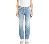 Replay Damen Jeans Maijke Straight-Fit, Blau (Light Blue 010-3), 27W / 30L