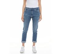 Replay Damen Jeans Marty Boyfit, Medium Blue 009-1 (Blau), 26W / 32L
