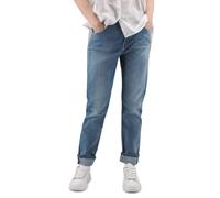 Replay Damen Jeans Marty Boyfit mit Power Stretch, Medium Blue 009 (Blau), 25W / 30L