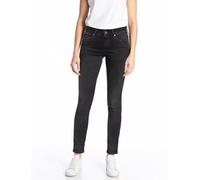 Replay Damen Jeans New Luz Skinny-Fit Hyperflex Cloud mit Stretch, Black 098 (Schwarz), 23W / 28L