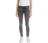 Replay Damen Jeans New Luz Skinny-Fit Hyperflex mit Stretch, Medium Grey 096-3 (Grau), 25W / 28L