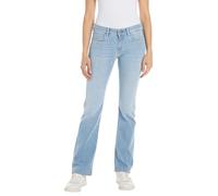Replay Damen Jeans New Luz Skinny-Fit mit Power Stretch, Light Blue 010 (Blau), 32W/28L