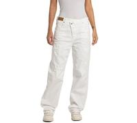 Replay Damen Jeans Zelmaa Tapered-Fit, White 001 (Weiß), 30W / 32L