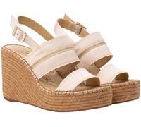 Replay Damen Keilabsatzschuhe mit Riemen, Schwarz (Black 003), 39