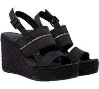 Replay Damen Keilabsatzschuhe mit Riemen, Schwarz (Black 003), 39