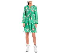 REPLAY Damen W9602 Kleid, 010 Green/Multicolor, M
