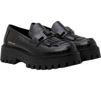 Replay Damen Loafers aus Kunstleder, Black 003 (Schwarz), 35