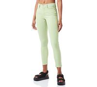 Replay Damen Luzien Rose Label Jeans, 330 Lettuce Green, 27W / 30L