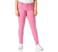 Replay Damen Luzien Rose Label Jeans, 363 Bright Fuchsia, 27W / 28L