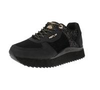 REPLAY Damen Penny Local Sneaker, 003 Black, 36 EU