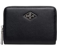 Replay Damen Portemonnaie Klein, Black 0098 (Schwarz), Einheitsgröße