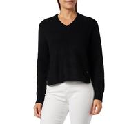 Replay Damen Pullover Strickpullover Recyceltes Material, Black 098 (Schwarz), S