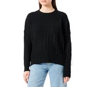 Replay Damen Pullover Strickpullover Wolle, Black 098 (Schwarz), XL