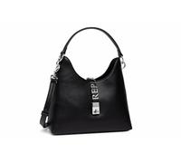 Replay Damen Schultertasche aus Kunstleder, Schwarz (Black 098), Onesize