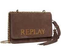 Replay Umhängetasche Leder 25.5 cm partridge (TAS016872) braun