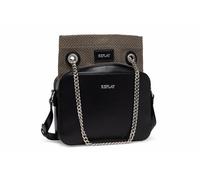 Replay Damen Schultertasche mit Ketten-Detail, Black 098 (Schwarz), Onesize