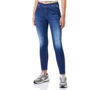 Replay Damen Skinny high Waist Jeans Luzien Forever Blue Kollektion
