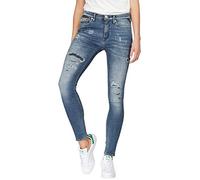 Replay Damen Skinny Jeans Zackie, Blau (Blue Denim 9), W27/L34
