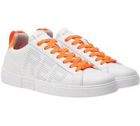 Replay Damen Sneaker aus Leder, Weiß (White Black 062), 39