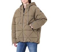 REPLAY Damen Steppjacke mit Kapuze, Army Green 435 (Grün), M