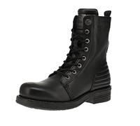 Replay Damen Stiefeletten aus Leder, Black 003 (Schwarz), 40