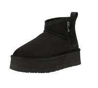 Plateaustiefelette REPLAY "Replay Stiefelette Lederimitat", Damen, Gr. 39, schwarz, Lederimitat, Schuhe (86817866-39) schwarz