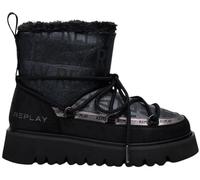 REPLAY Damen Stiefeletten mit Schnürung, Black 003 (Schwarz), 40
