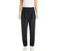 Replay Damen Stoffhose mit Bundfalten, Blau (Dark Navy 970), 26