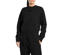 Replay Damen Sweatshirt aus Baumwolle, Schwarz (Black 098), M