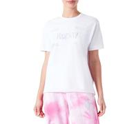 Replay Damen T-Shirt Kurzarm aus Baumwolle, Optical White 001 (Weiß), XS