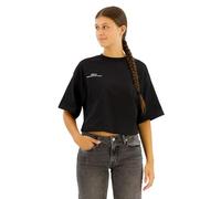 Replay Damen T-Shirt Kurzarm aus Baumwolle, Schwarz (Black 098), XS