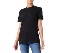 Replay Damen T-Shirt Kurzarm mit Rundhalsausschnitt, Schwarz (Black 098), M