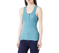 Replay Damen Tank Top aus Bio-Baumwolle, Powder Blue 608 (Blau), XS