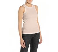 Replay Damen Tank Top mit Stretch, Light Beige 893 (Beige), XS