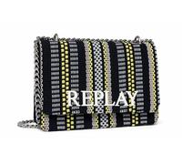 Replay Damen Tasche Klein, Black + Lt Yellow + Off White 1623 (Mehrfarbig), Onesize