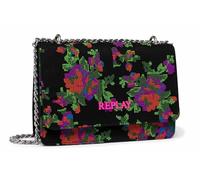 Replay Damen Tasche Klein, Black + Red + Wisteria + Green 1626 (Mehrfarbig), Onesize