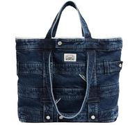 REPLAY Damen Tote Bag Tasche Jeans-Look, Blu Denim 0797 (Blau), Einheitsgröße